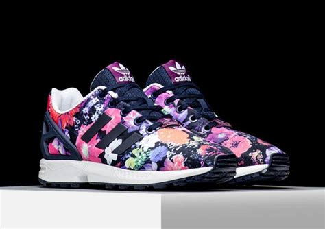 adidas flux bloemenprint|adidas ZX Flux Floral Blue Blue Men's .